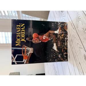 Michael Jordan Photo Book Jack Clary 1992 Chicago Bulls NBA Basketbal